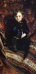 Portrait Of Yuriy Repin, The Artist's Son — Ilya Yefimovich Repin