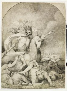 Death On A Pale Horse, C.1775 — John Hamilton Mortimer