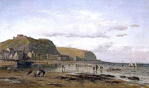 Hastings Beach, East Sussex — William Henry Borrow