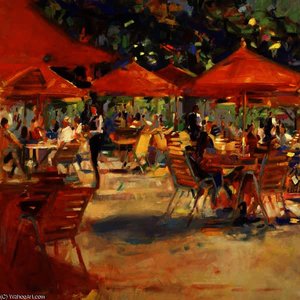 Le Cafe Du Jardin — Peter Graham Li