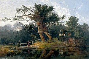 The Sluice Gate — John Berney Ladbrooke