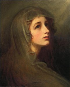 Lady Hamilton As A Vestal — George Romney
