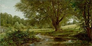 Glade At Oldmixon, Chester County, Pennsylvania — William Trost Richards
