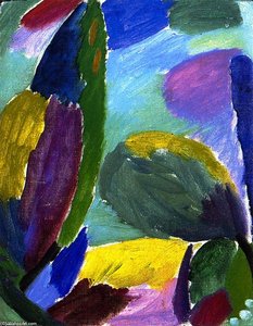 Variation — Alexej Von Jawlensky, Abstract Expressionism