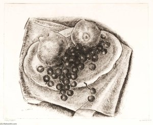 Quince And Grapes — George Constant