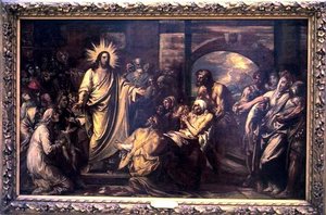 Christ Healing The Sick In The Temple — Benjamin West