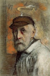Self Portrait 1 — Pierre-auguste Renoir, Impressionistic Portraiture
