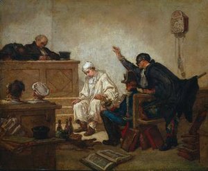 Pierrot In Criminal Court — Thomas Couture