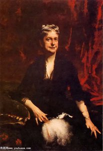 Portrait Of Mrs. John Joseph Townsend (catherine Rebecca Bronson) — John Singer Sargent