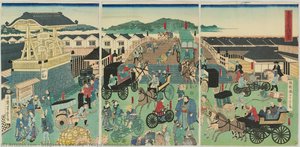 Tokyo Nihonbashi View — Utagawa Yoshitora