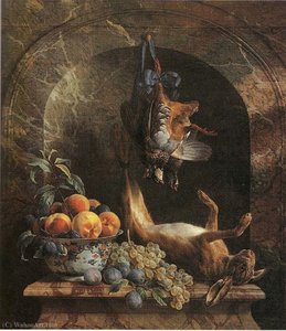 Still Life With Fruit And — Alexandre François Desportes