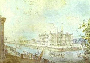 View Of The Mikhailovsky Castle In St. Petersburg — Fedor Yakovlevich Alekseev