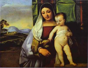 Gypsy Madonna — Titian