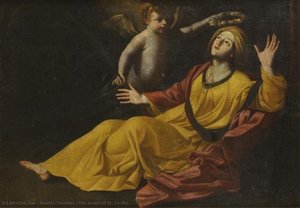 The Death Of St. Cecilia — Nicolas Tournier