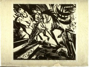Riding School — Franz Marc, German Expressionism