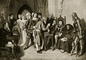 James Iv In Council Before The Battle Of Flodden