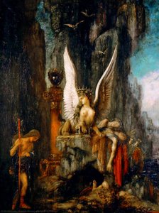 Oedipus The Wayfarer — Gustave Moreau