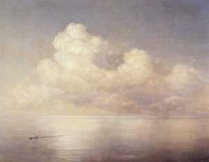 Clouds Above A Sea, Calm — Ivan Konstantinovich Aivazovsky, Russian Romanticism