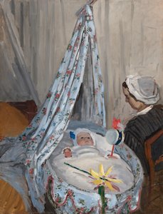 The Cradle - Camille With The Artist's Son Jean — Claude Monet