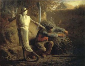 Death And The Woodcutter — Jean-françois Millet