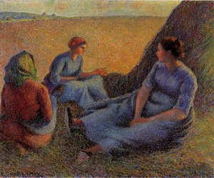 Haymakers At Rest — Camille Pissarro