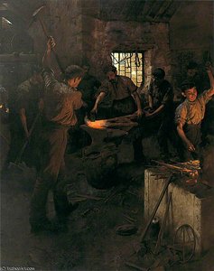 Forging The Anchor — Elizabeth Adela Stanhope Forbes