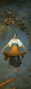 Girl On The Swing — Alexei Venetsianov