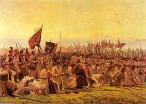 Modlitwa Przed Bitwą — Józef Chełmoński