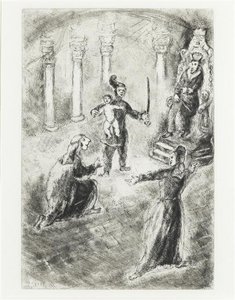 The Judgement Of Solomon — Marc Chagall