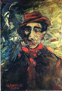 Man Smoking A Pipe — Maurice De Vlaminck