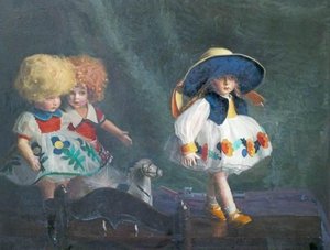 The Dolls' Parade — Ernest Townsend