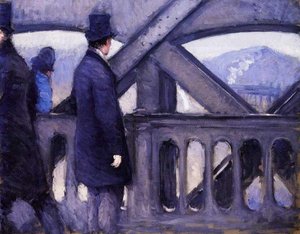 The Pont De Europe (study) (also Known As Port De L'europe) — Gustave Caillebotte