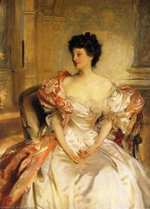 Cora, Countess Of Strafford (cora Smith) — John Singer Sargent, Contemporary Realism