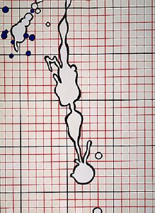 White Drip — Roy Lichtenstein
