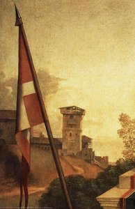 Madonna And Child Enthroned Between St Francis And St Liberalis (detail)_2 — Giorgione, Italian Renaissance