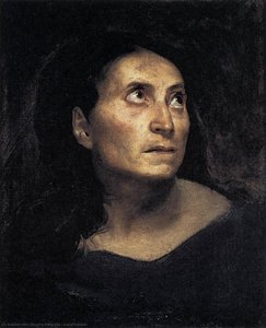 A Mad Woman — Eugène Delacroix