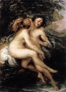 Salmacis And Hermaphroditus — Giovanni Carnovali Detto Il Piccio