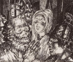 Peter's Denial — Kuzma Petrov-vodkin