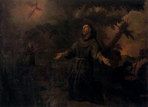 St. Francis In Ecstasy — Ignacio Díaz Olano