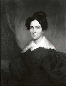 Portrait Of Phoebe Ward Durand, (painting) — Asher Brown Durand