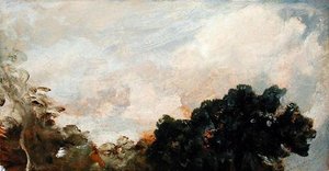 Cloud Study With Trees — John Constable