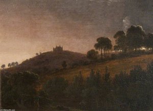 St Martha's From Mr Devis's House At Albury, Surrey