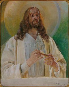 Christ In Emmaus — Jacek Malczewski