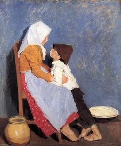 Brother And Sister — Adolf Fényes