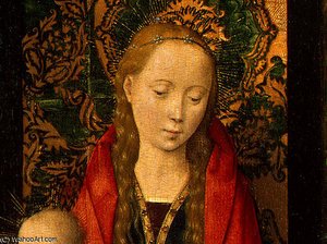 Madonna And Child With Angels — Memling, Hans