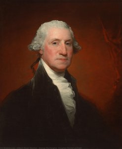 George Washington (vaughan-sinclair Portrait) — Gilbert Stuart Newton, Neoclassical