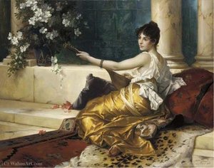 Lute player