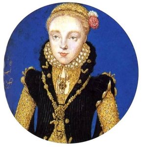 Portrait Miniature Of Elizabeth I — Levina Teerlinc