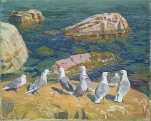 Seagulls — Arkadij Aleksandrovic Rylov