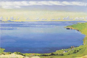 Lake Geneva From Chexbres — Ferdinand Hodler, Post-impressionism